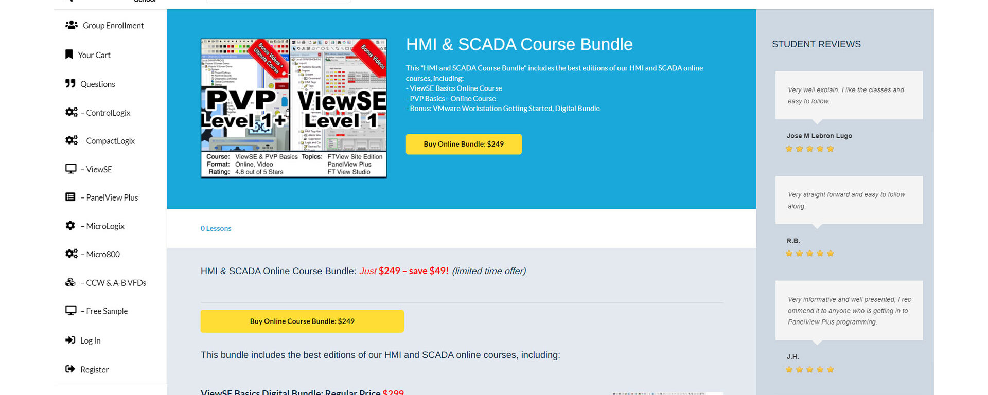 Featured Product: HMI SCADA Online Course Bundle