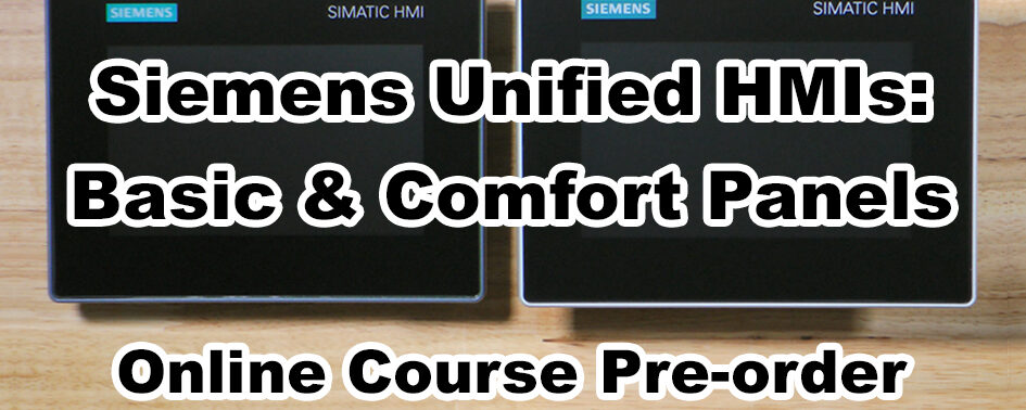 Unified Basic and Unified Comfort Panel Online Course Pre-Order