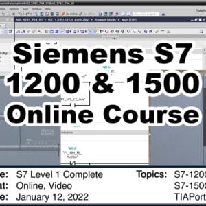S7 PLCs Level 1 Online Course Voucher