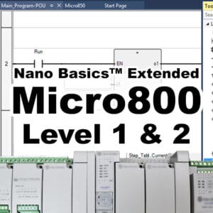 Nano Basics Ext. (Micro800 Level 1+2) Online Course