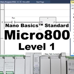 Nano Basics (Micro800 Level 1) Online Course