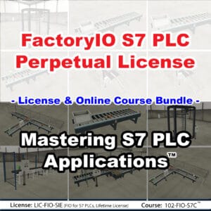 Factory I/O for S7 PLCs, Perpetual License (with bonus S7 course pre-order)