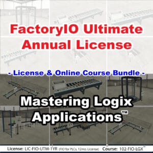 Factory I/O Ultimate 1 Year License (with bonus Logix course)